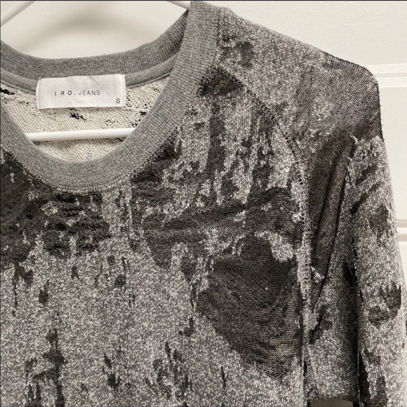 ❌SOLD❌IRO Nona Distressed Sweatshirt - Picture 4 of 6